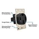 50A 125/250V NEMA 14-50R RV Flush Mount Power Outlet / Receptacle