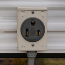 30A 250V NEMA 6-50R Flush Mount Power Outlet / Receptacle (Welding Machine)