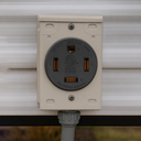 60A 125/250V NEMA 14-60R Flush Mount Power Outlet / Receptacle (Industrial Grade)