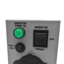 20A 125V NEMA 5-20P Generator Transfer Switch - Weatherproof Box with Circuit Breaker
