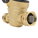 3/4" NPT RV Water Pressure Regulator Valve with 45 PSI Gauge