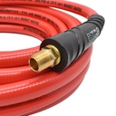 3/8" 25 ft Solid-Red PVC Hose (1/4" NPT) - IP Brand