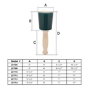 30 Oz Urethane Woodworking Mallet