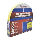 1/4" x 25 ft Rhino PolyFlex Yellow Polyurethane Hose WP 200 PSI (1/4" NPT) Solid Fitting