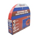 1/2" x 25 ft Rhino HybridFlex Red Hybrid Air Hose WP 200 PSI (1/2" NPT) Solid Fitting