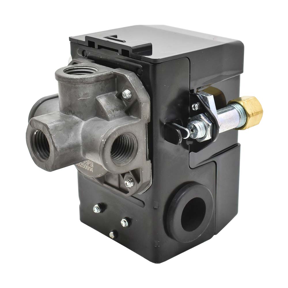 Pressure Switch - 1/4 FPT four port - bend/lever swicth - 125 psi - W02