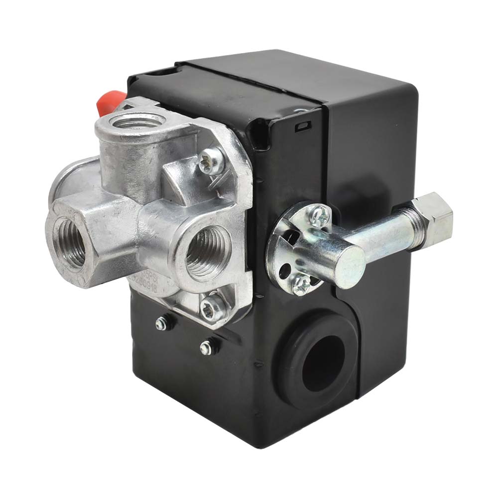 Pressure Switch - 1/4 FPT four port - bend/lever swicth - 125 psi - W02