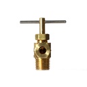 703-T 1/4 Compression X 1/8 MIP Angle Needle Valve - W02