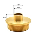 Brass Router Template Guide ID 13/32" , OD 1/2" (42033) - SE 3033