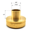 Brass Router Template Guide - Door Template Kit (includes 19667 (SE 3237) and 19665 (SE 3045)) -  SE 3002