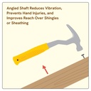 16 Oz Magnetic Cap Nail Roofing Hammer