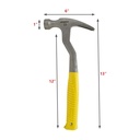 16 Oz Magnetic Cap Nail Roofing Hammer