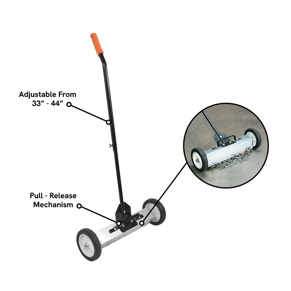 18" Magnetic Sweeper