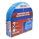 5/16" 50 ft Light Blue Polyurethane Hose (1/4" NPT) Solid Fitting