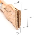 17 Oz Replacement Hickory Handle for Magnetic Roofing Hatchet 15144