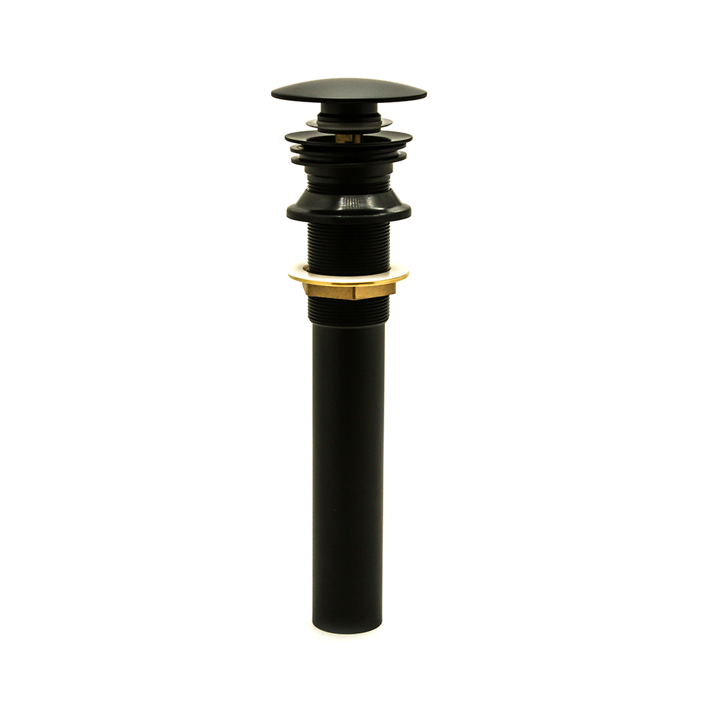 5914-T  Vessel Sink Plug Lift Off Pop-Up Assembly - Matte Black