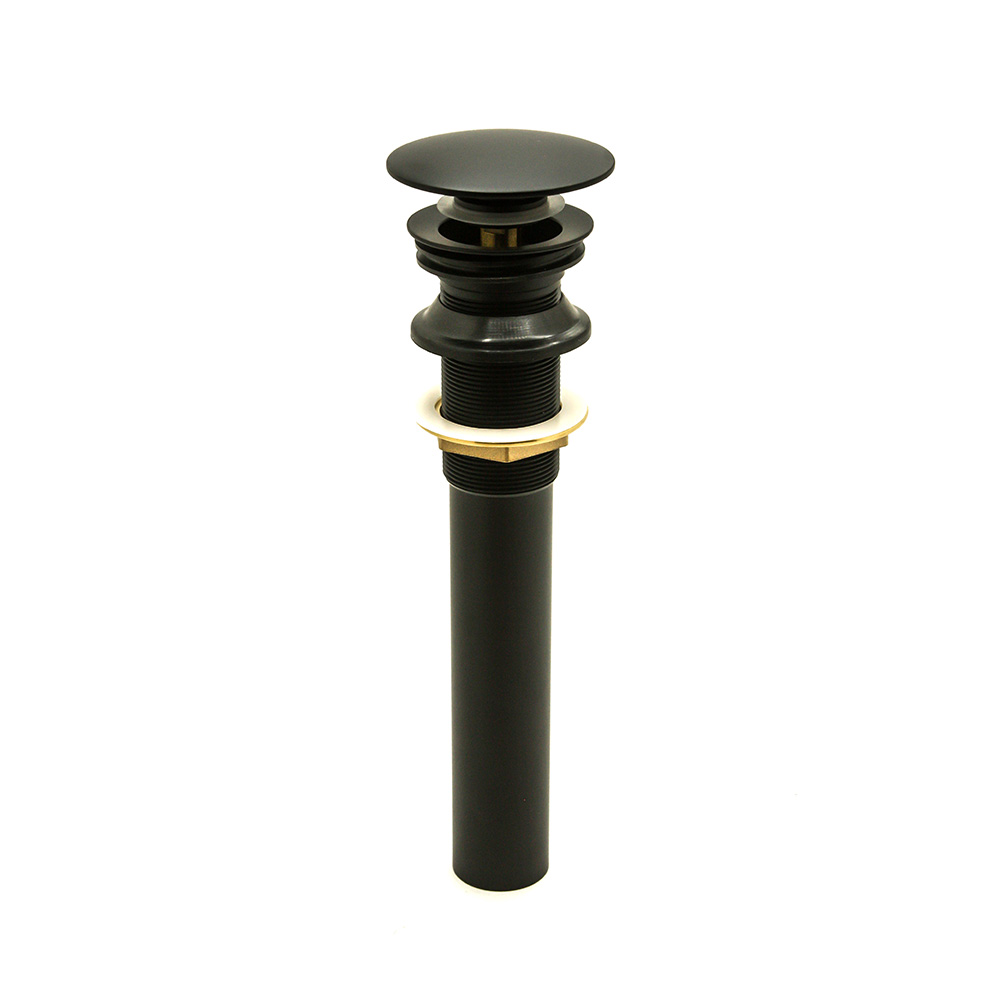 5914-T  Vessel Sink Plug Lift Off Pop-Up Assembly - Matte Black