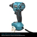 8V Brushless Cordless Impact Driver Drill - TOOL ONLY