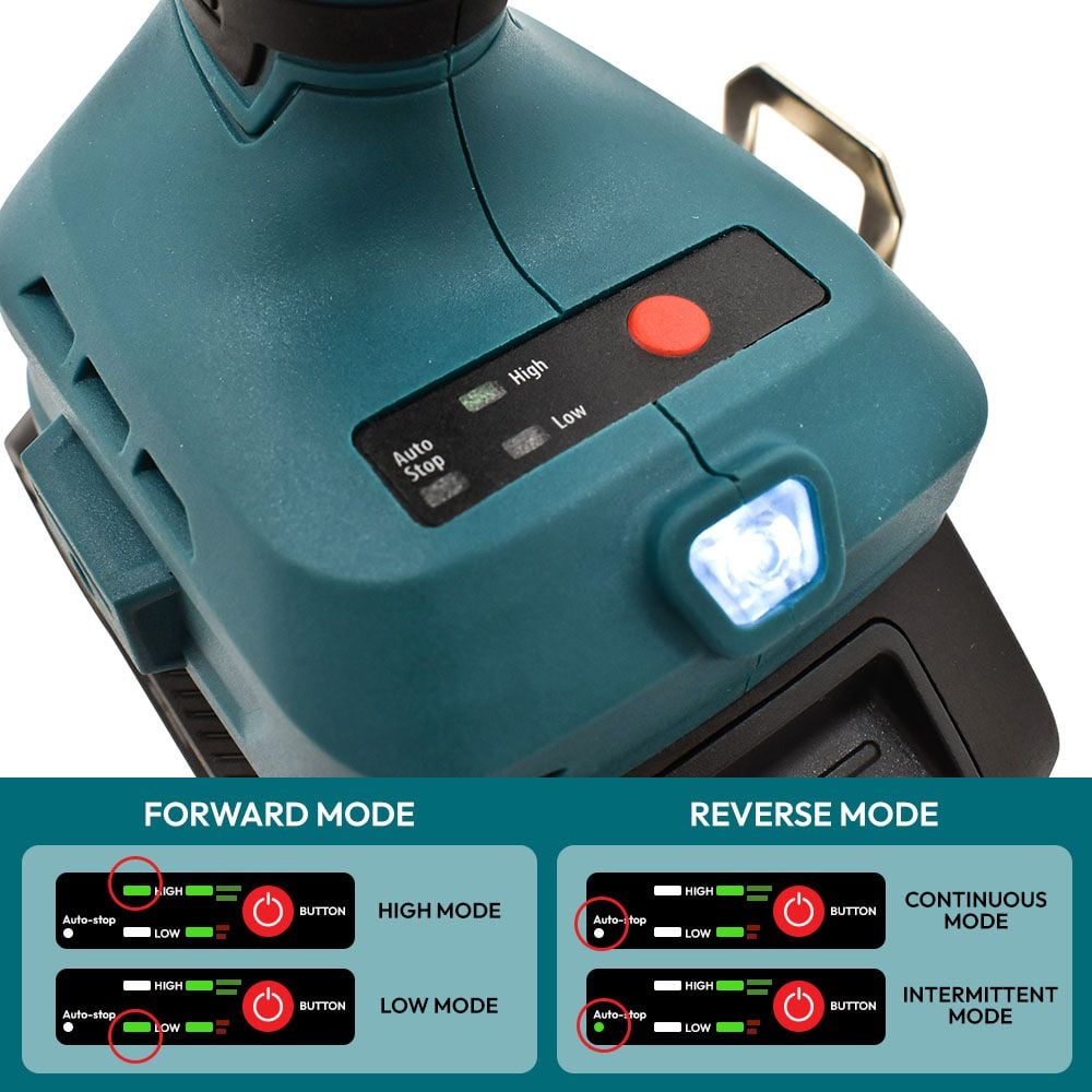 8V Brushless Cordless Impact Driver Drill - TOOL ONLY