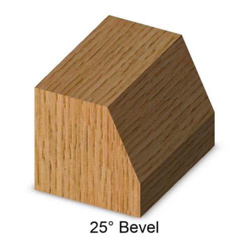 Chamfer 25 Degree 1/2" X 1/4" Shank