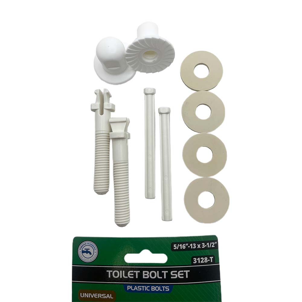 Nylon All Set Bolts 5/16-13 X 3-1/2" - for Regular Flange