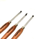 3 Piece Carbide Woodturning Tool Set