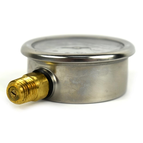 Oil Filled Pressure Gauge 2.5", 1/4" NPT Bottom Mount- 5000 psi - W02