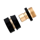 393-T Garden Hose Quick Connect Set – Brass