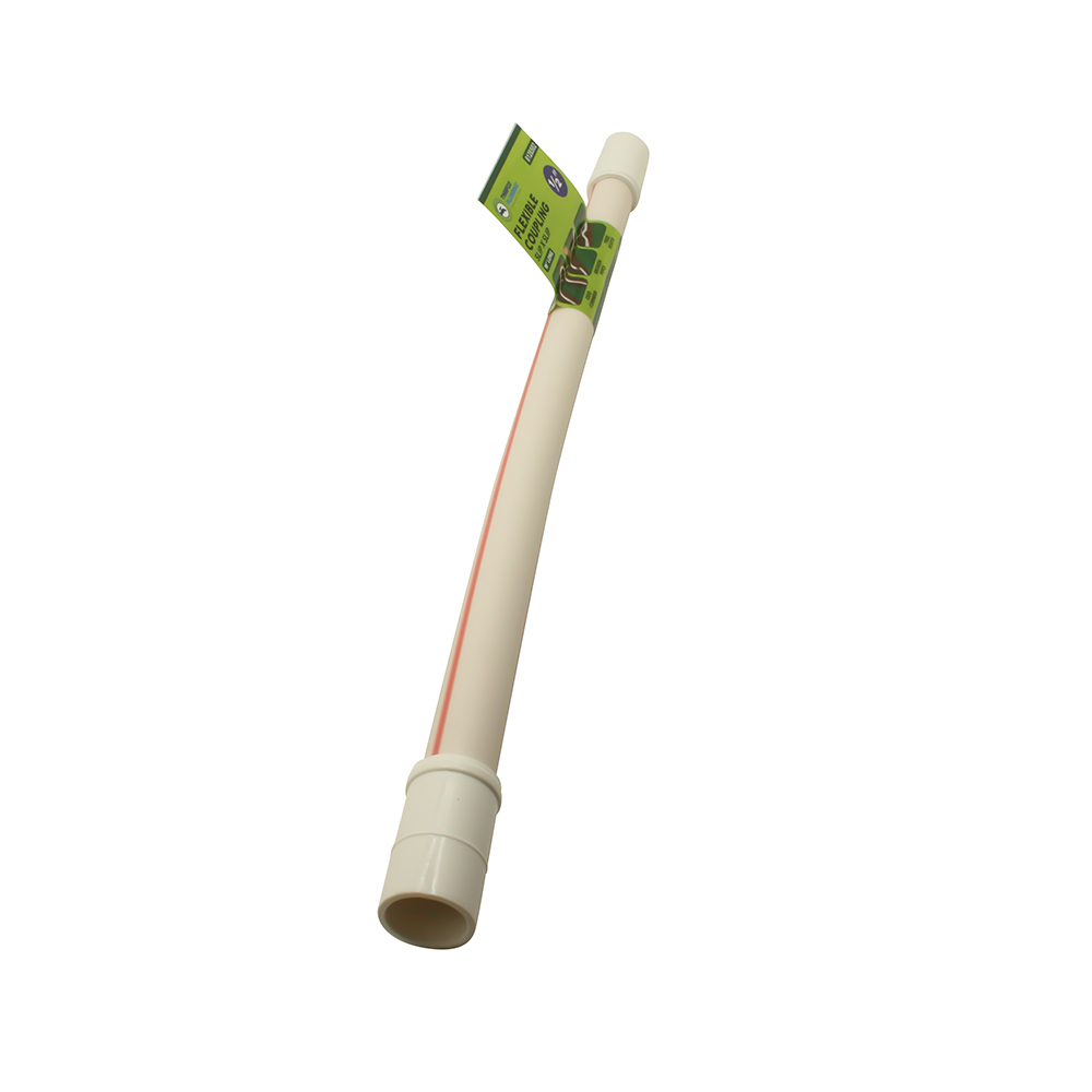 1/2" Dura Flexible PVC Coupling SCH40 - 18" Long