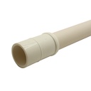 1/2" Dura Flexible PVC Coupling SCH40 - 18" Long
