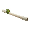 1" Dura Flexible PVC Coupling SCH40 - 18" Long