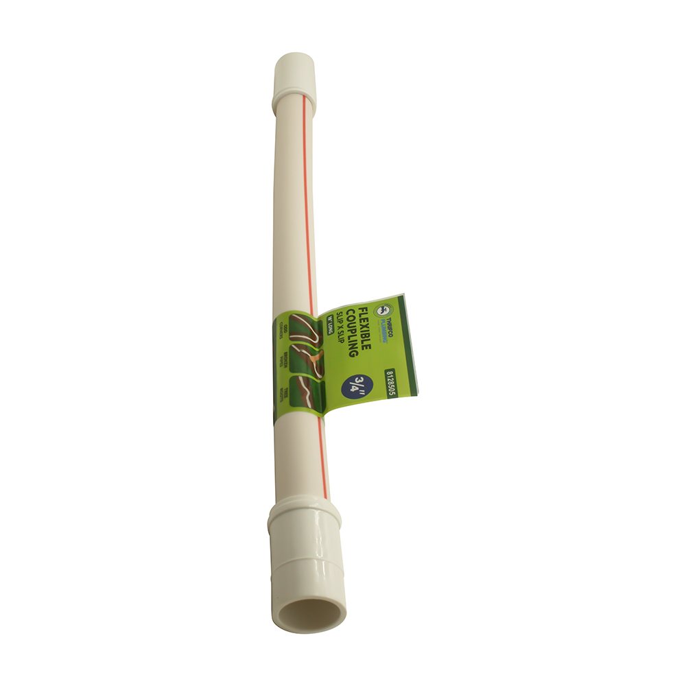 3/4" Dura Flexible PVC Coupling SCH40 - 18" Long