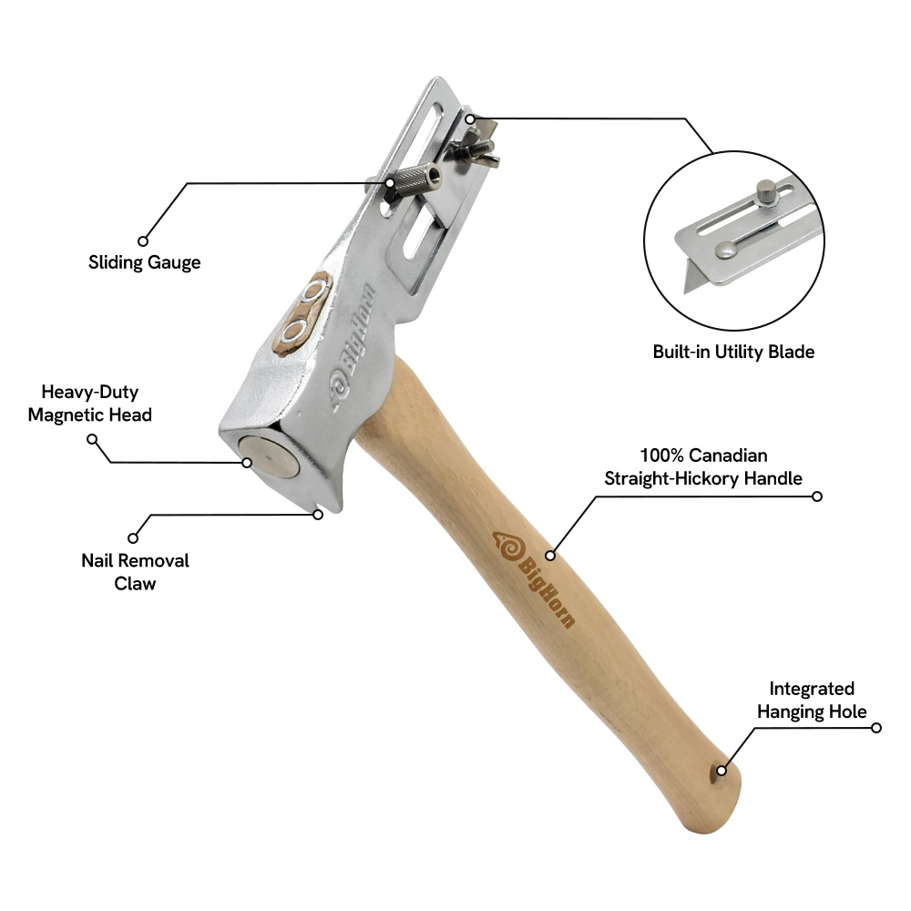 17 Oz Magnetic Face Roofing Hatchet