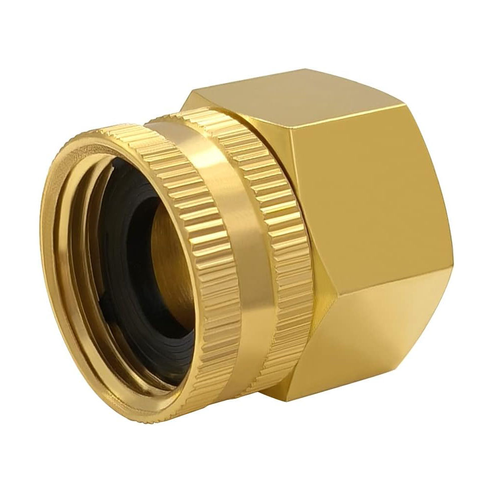 301-T 3/4" Female GHT X 1/2" FIP Swivel Fitting