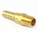 1/4" MPT x 3/8" Male Swivel Barb Connector - 50 Pack Bulk - W03