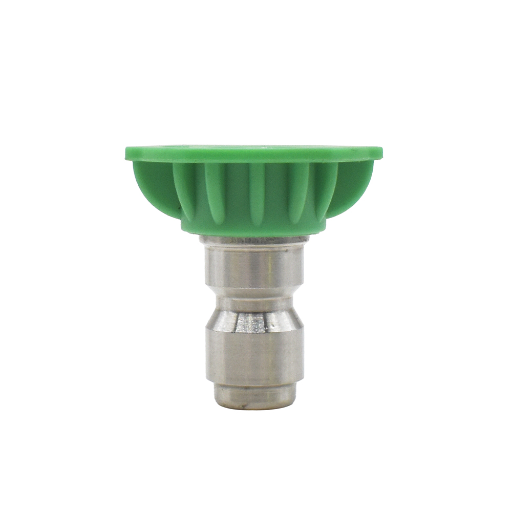 Size 35. Nozzle Tip.  25° (Green) - Multi Purpose Nozzle. 1/4" Quick Connect High Pressure Spray Nozzle
