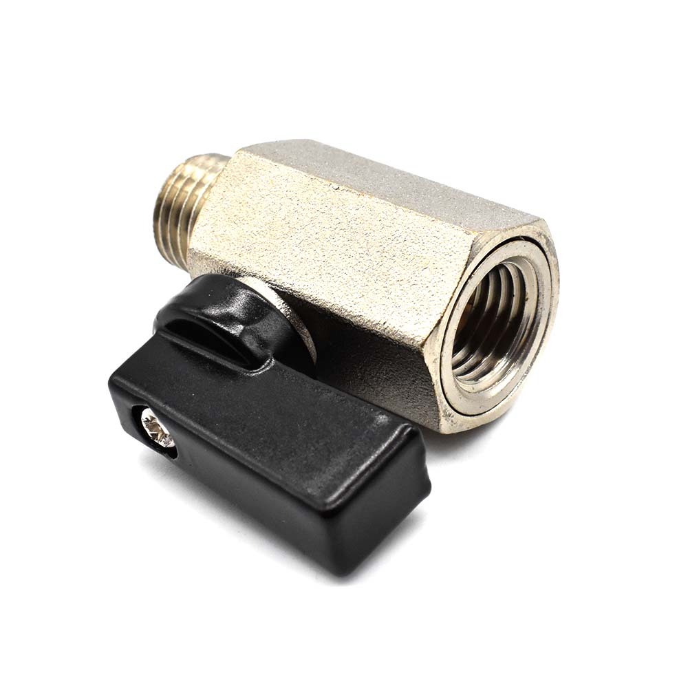 Brass Ball Valve - 1/4" FPT x 1/4" MPT (9423006)