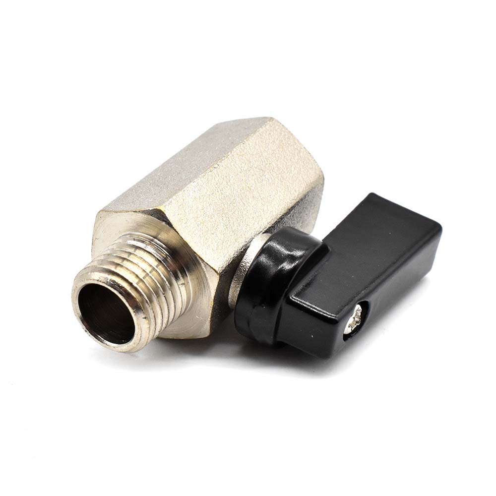 Brass Ball Valve - 1/4" FPT x 1/4" MPT (9423006)