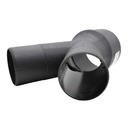 4" x 2-1/2" Two-Way Tube Coupler