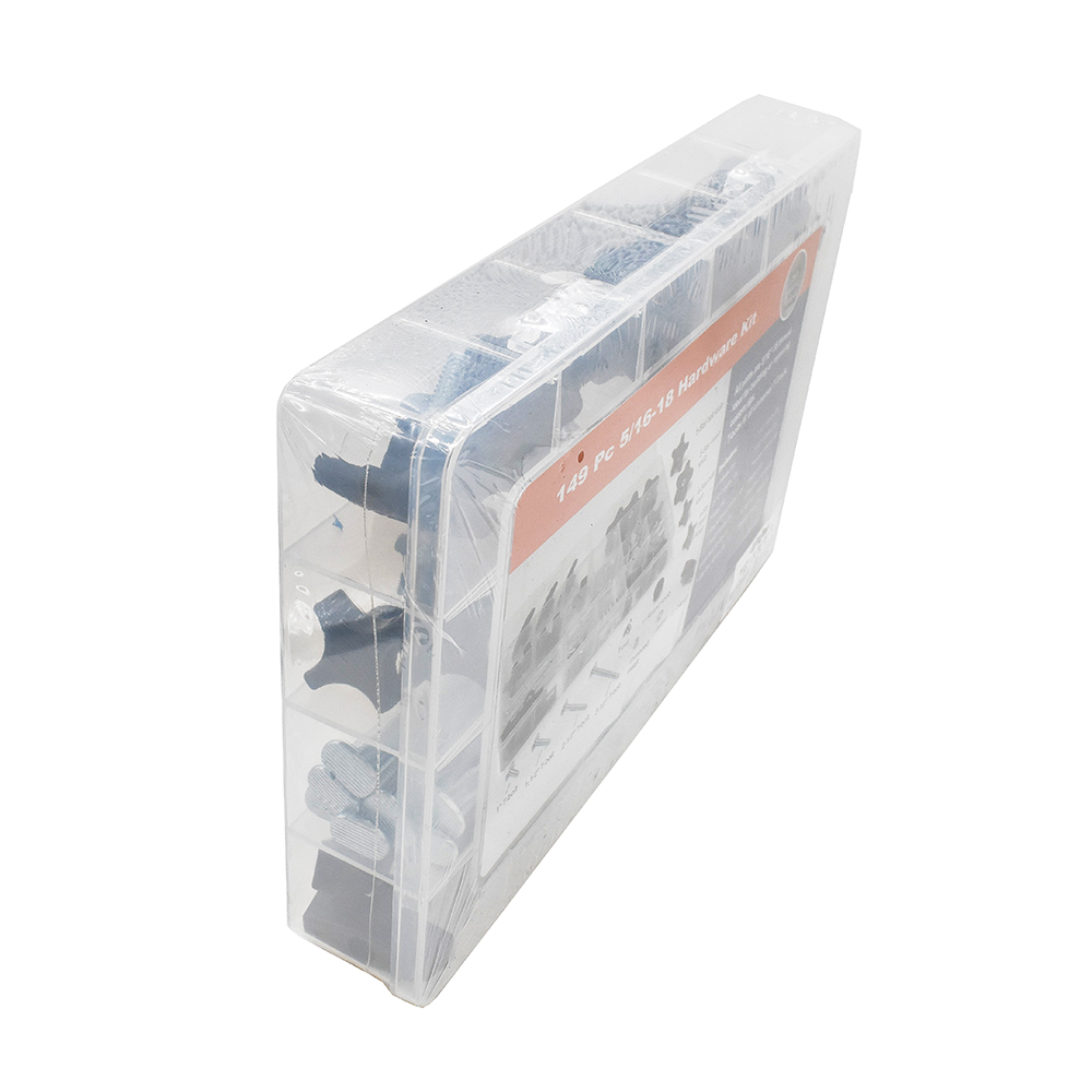 149 Piece Jig & T-Track Harware Kit：5/16"-18 TPI