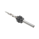 W.L Fuller # 9 (3/16") Countersink with 1/4" Shank Quick Change Adapter