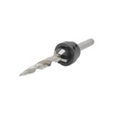 W.L Fuller # 12 (7/32") Countersink with 1/4" Shank Quick Change Adapter