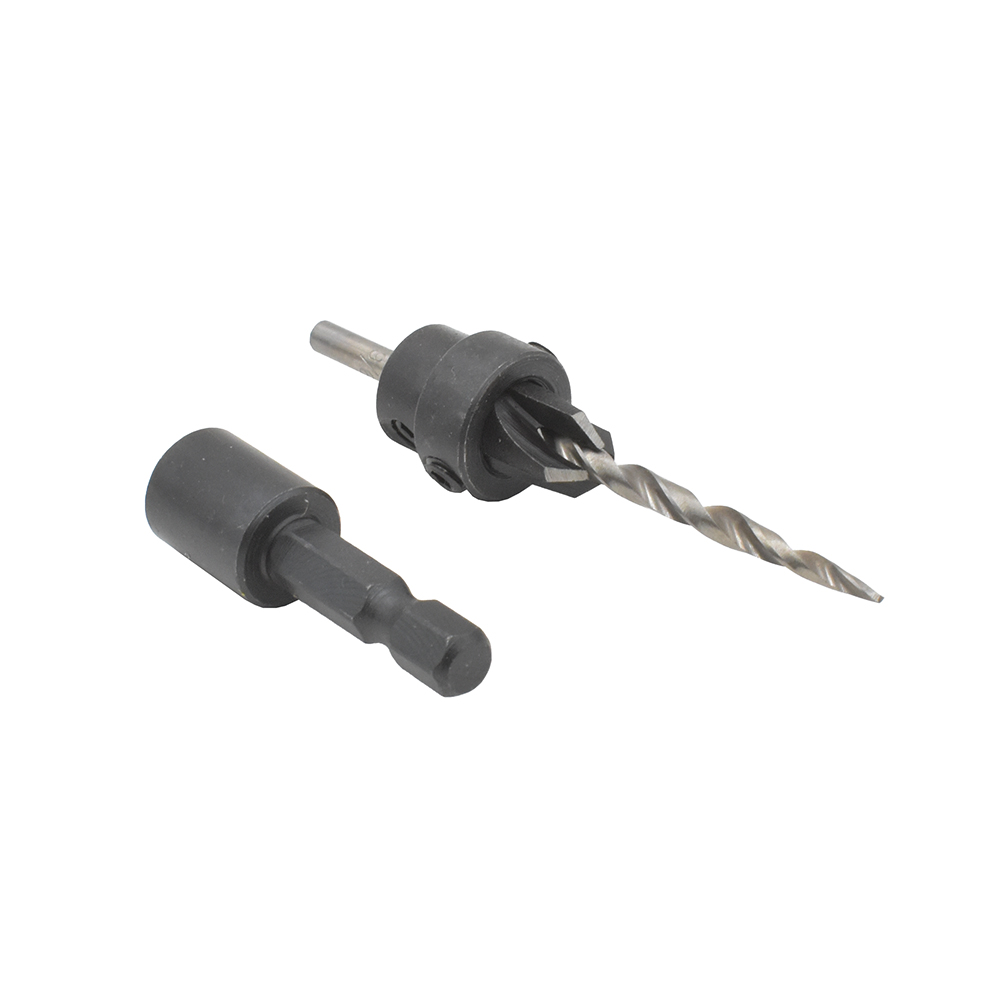 W.L Fuller # 14  Countersink with 1/4" Shank Quick Change Adapter