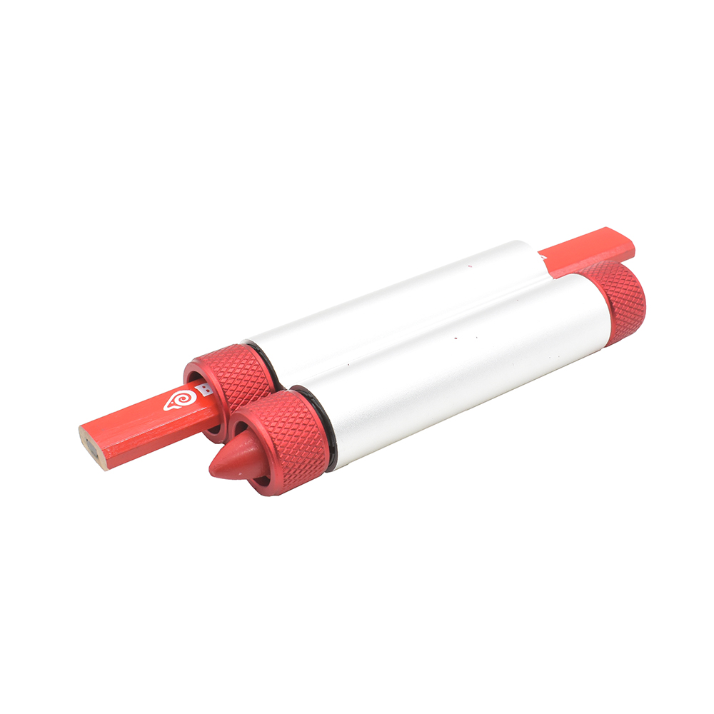 Aluminum Body Dual Marker Holder for Carpenters Pencil/Lumber Crayon - DISPLAY PACK