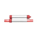 Aluminum Body Dual Marker Holder for Carpenters Pencil/Lumber Crayon - DISPLAY PACK
