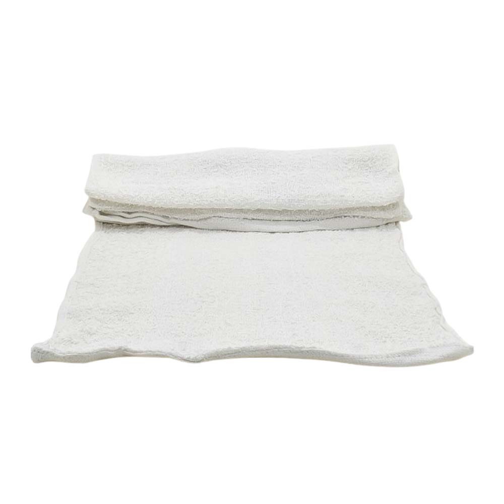 White Terry Mop Towel -100% cotton 14" x 17" - 3pc/pk - W02