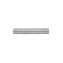 T50 1/4-Inch Leg Length x 3/8-Inch Crown Galvanized Fine Wire Steel Staples (1,000-Pack)
