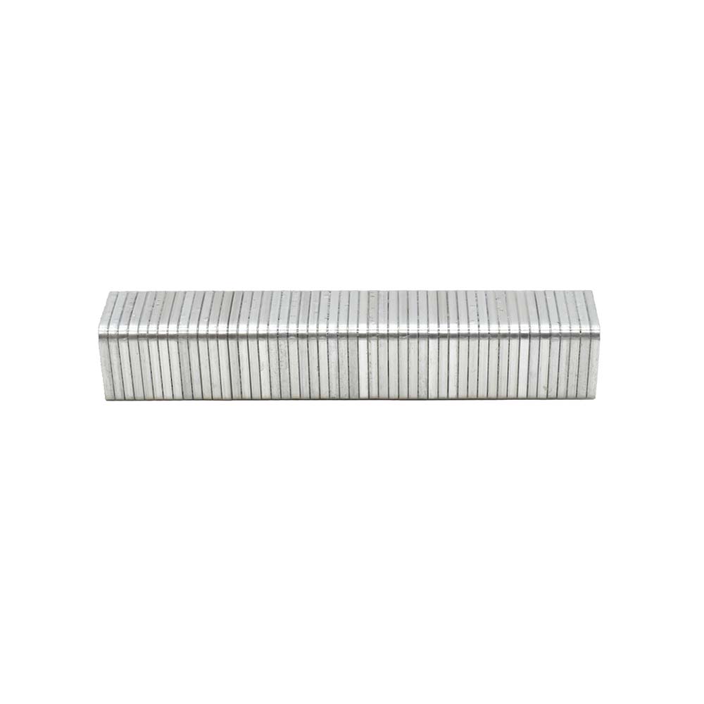 T50 3/8-Inch Leg Length x 3/8-Inch Crown Galvanized Fine Wire Steel Staples (1,000-Pack)

