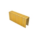 Galvanized 15/16 Inch Wide Crown 16 Gauge Staples 2 Inch Length (5,000/Box)

