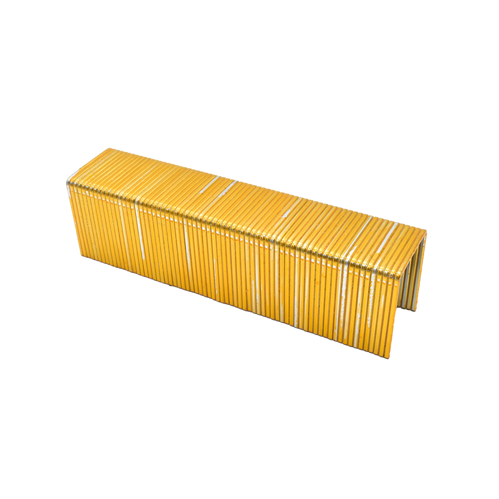 Galvanized 15/16 Inch Wide Crown 16 Gauge Staples 1-1/4 Inch Length (5,000/Box)
